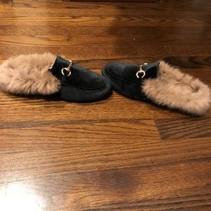 Fur Loafers
